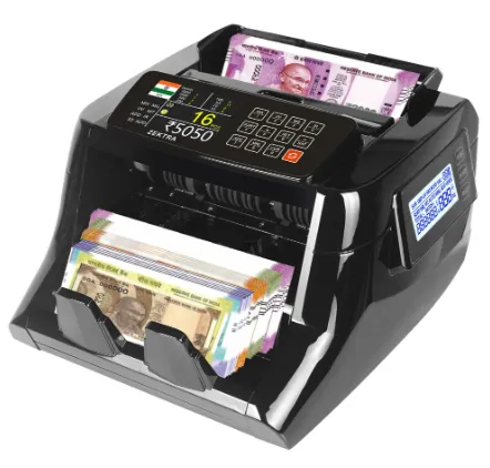 Zektra ZIPL 7044 Touch Screen Mix Note Value Counting Machine