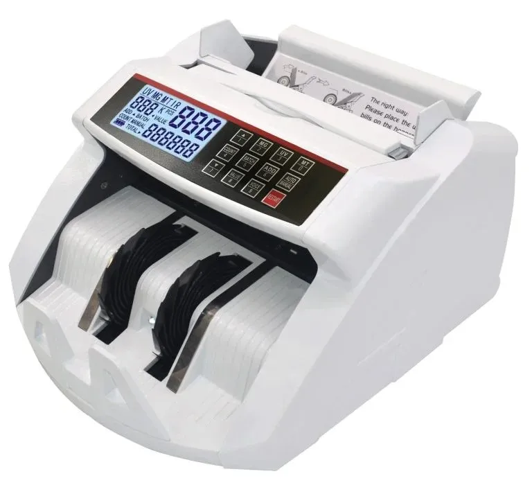 Zektra 2108 LCD Currency Counter Machine with UV/MG
