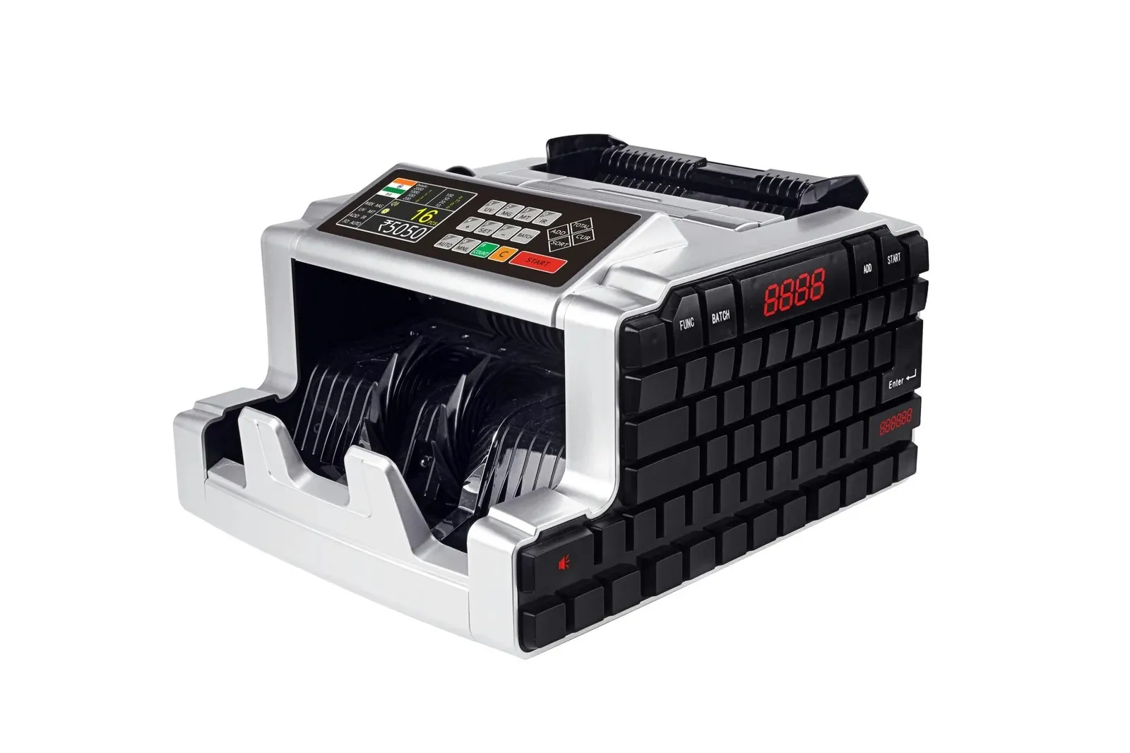 Zektra ZIPL 7000 Mix Value Currency Counting Machine | TFT