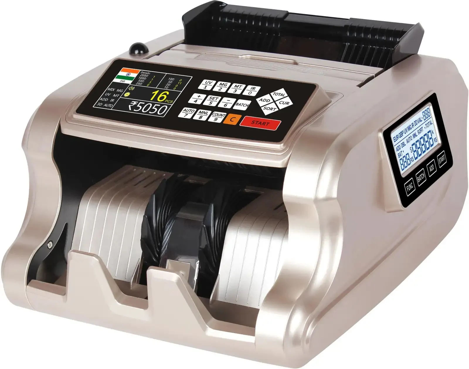 Lotus LT-3000 Fully Automatic Mix Value Cash Counter Machine